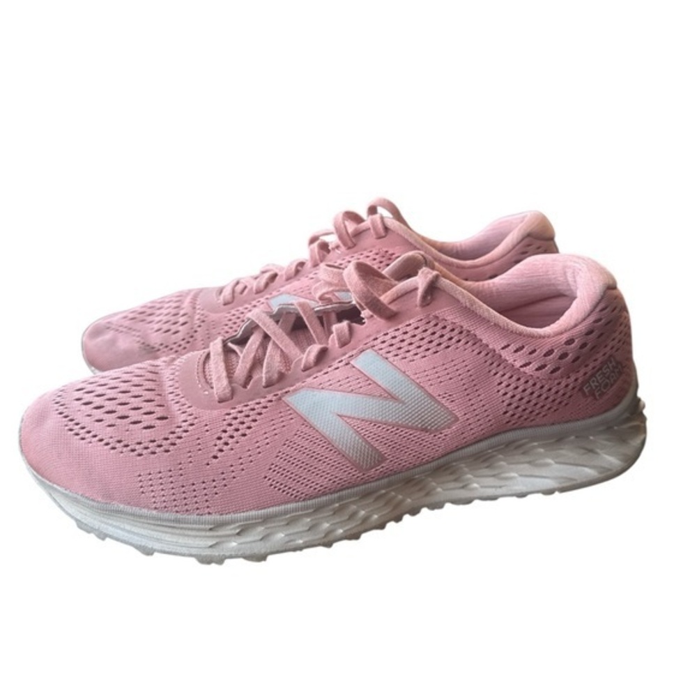 New Balance Arishi Fresh Foam Running Training Gym Shoes Pink Women Sz 8 EUC